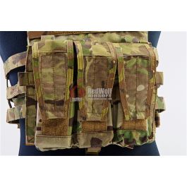 Crye Precision AVS Detachable Flap 7.62 Mag Pouch Multicam Holds 3 Mags 