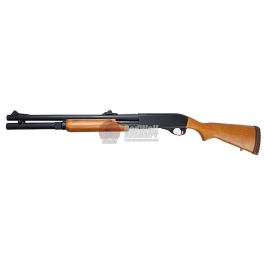 Airsoft Shooting Gear APS CAM870 Police Style Stippling Shotgun Forend Black 