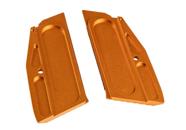 5KU KJ Works Shadow 2 GBB Short Grip Panel and Magwell (CNC