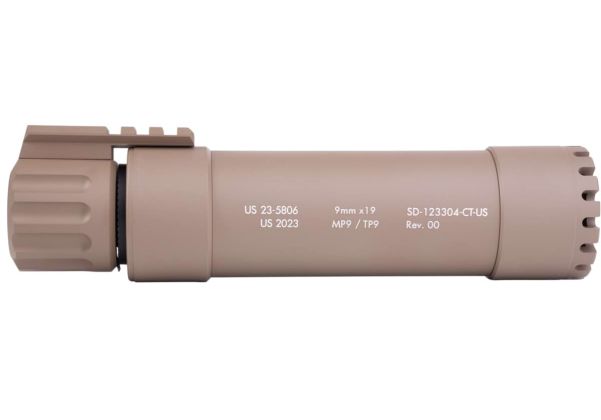 Angry Gun KWA MP9 / KSC TP9 Dummy Suppressor - 2024 Ver. (FDE
