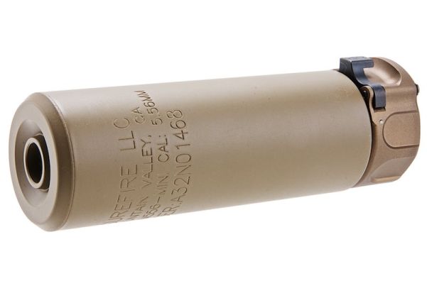 Angry Gun Socom556 Mini Dummy Silencer with Flash Hider (14mm CCW