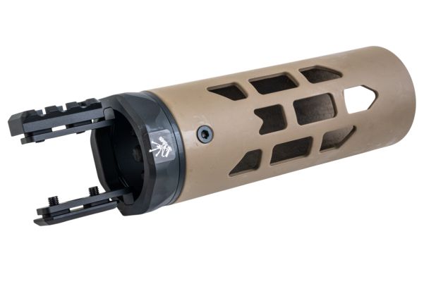 Angry Gun M-RAC Style 6.5 inch Carbon Front Shield for MK16 /MK14