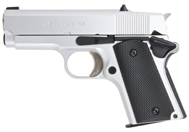 Army Armament R45 DETONICS .45 Green Gas Airsoft Pistol - Silver