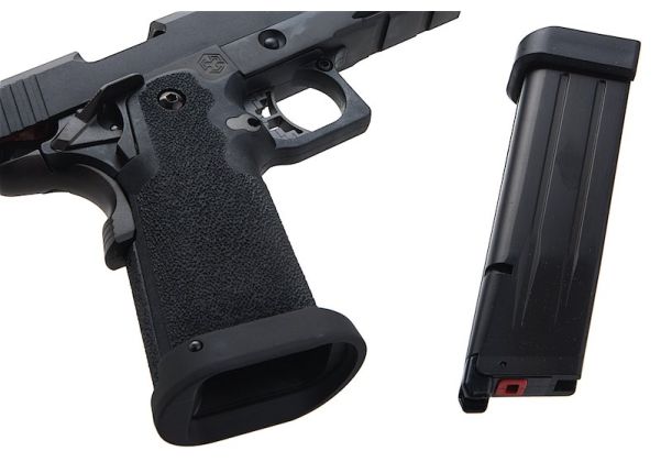 AW Custom Hi Capa 4.3 HX27 Green Gas Airsoft Pistol - Black | RedWolf