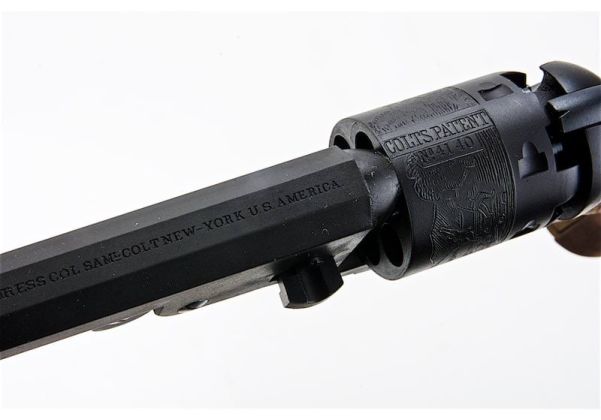 CAW Colt M1849 POCKET 6インチ ブラック CAW M1849 Pocket Later Version 6 inch HW Model Gun | RedWolf