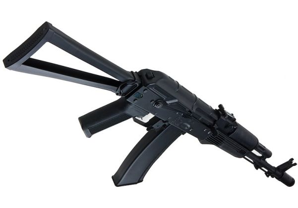 CYMA AKS74M Airsoft AEG Rifle w/ Steel Folding Stock - Black