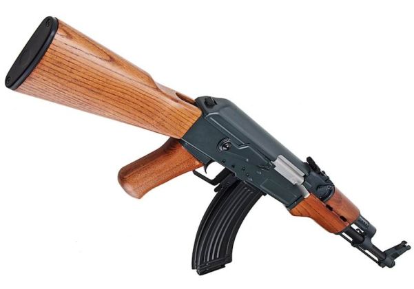 CYMA AK47 Airsoft AEG Rifle (Metal Frame with Real Wood Handguard
