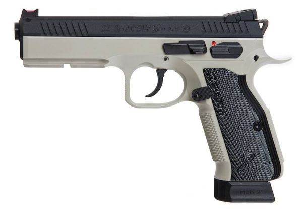 トイガン CZ SHADOW 2 KJ Works CZ Shadow 2 GBB Airsoft Pistol - Urban Grey Frame (ASG