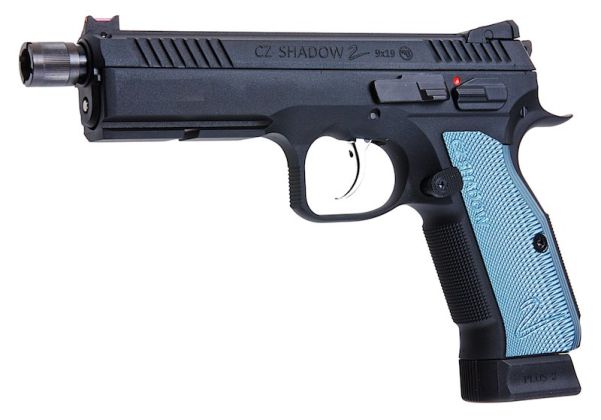 KJ Works CZ Shadow 2 CO2 Airsoft Pistol - Threaded Barrel Version