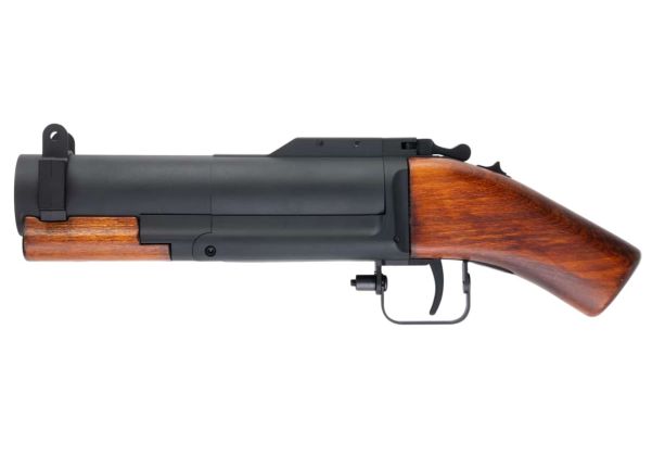 CAW M79 SAWED-OFF 40-MM グレネードランチャー FCW M79 Sawed-Off Grenade Launcher (Real Wood & Metal Outer) | RedWolf