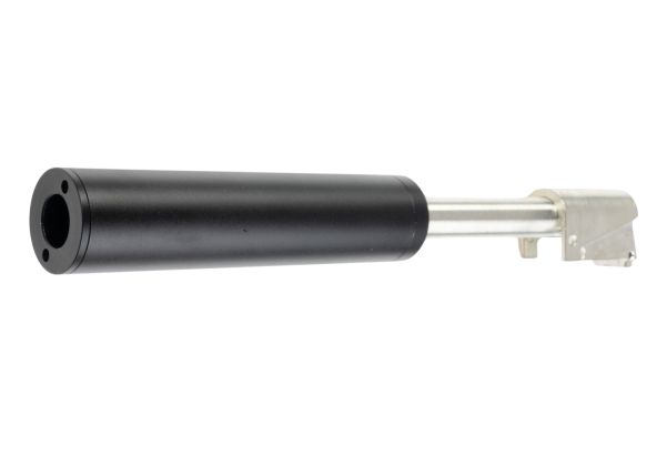 FCW Maruzen Walther PPK & PPK/S GBB Pistol Silencer Set - (Black