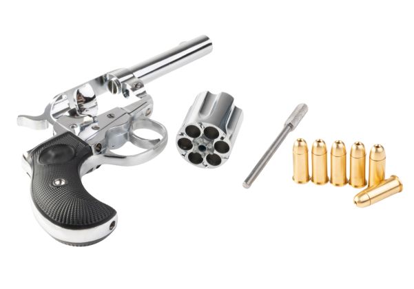 Hartford Colt Lightning Sheriff's 3.5 inch Model Gun - Silver