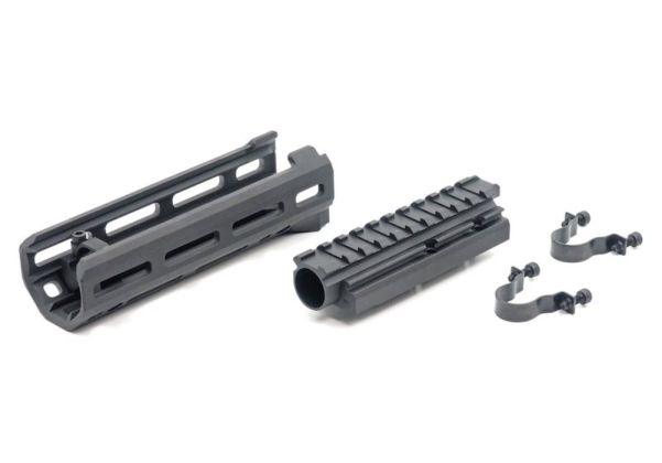Hephaestus AKS74U Handguard Set (M-LOK) w/Rail Gas Tube for GHK