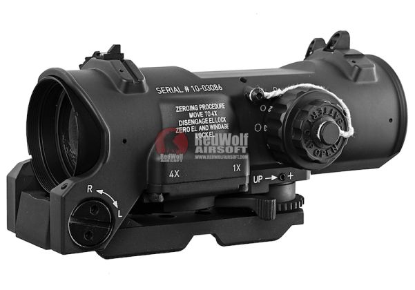 Evolution Gear A-DR Elcan Gen3 1-4X Scope Milspec Version - Black
