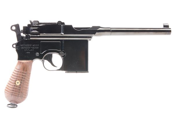 Marushin Mauser M712 Gas Airsoft Pistol (6mm) Metal Finish ABS