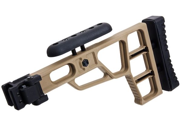 Maple Leaf MLC-S2 Tactical Folding Stock for VSR-10 & MLC-338 with