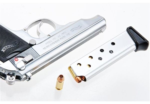マルシン Walther PP シルバー ABS Marushin Walther PP Model Gun - Silver | RedWolf