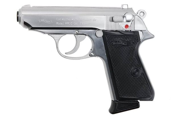 A0103)Marushin　PPK/S　ワルサー　エアガン Marushin Walther PPK/S Model Gun - Silver | RedWolf