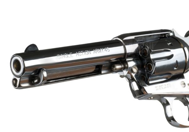 Marushin SAA .45 Peacemaker X-Cartridge Series (Super Chrome