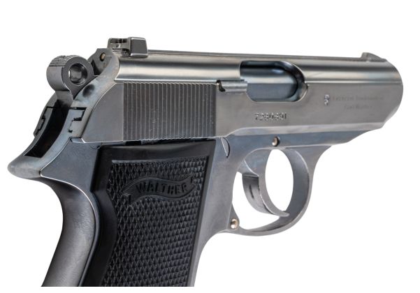 Marushin Walther PPK/S Silver Model Gun (Licensed by Carl Walther