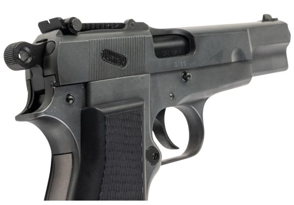 Marushin Browning Hi-Power Military Model Gun - Excellent Heavy