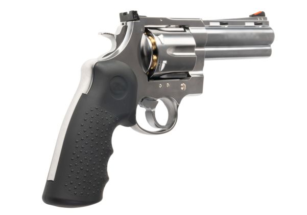 Marushin Anaconda 44 Magnum Revolver (4 inch) - Silver with Houge