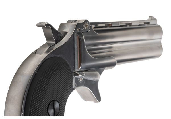 Marushin DERRINGER 8mm ガスガン Marushin Hunter Derringer Gas Gun - Silver | RedWolf