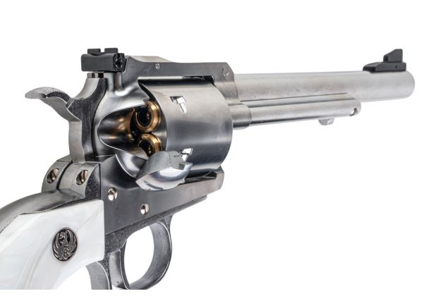 Marushin Super Blackhawk Gas Revolver (7.5inch, White Pearl Grip