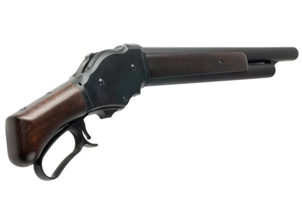 Marushin M1887 Short Gas Shotgun - Heavy Weight Matt Black Coating