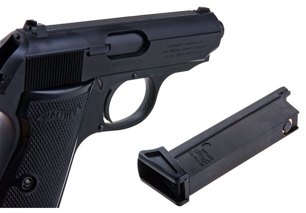マルゼン Walther PPK/S BLOW BACK Maruzen Walther PPK/S Gas Blowback Pistol - Black | RedWolf