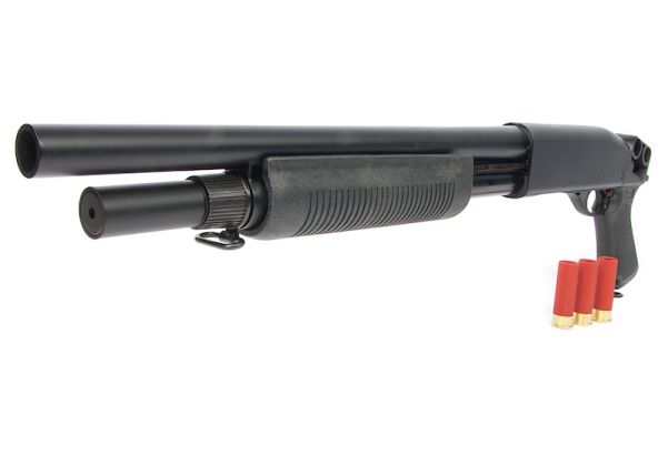 Maruzen M870 Grip Version Plus One Live Cartridge Gas Shotgun
