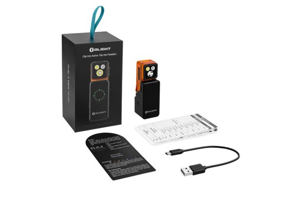 OLIGHT Oclip 2 Pro Premium Clip Style Flashlight with Charging