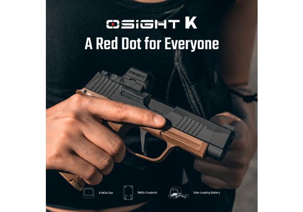 Osight K Open Reflex 6 MOA Red Dot Sight | RedWolf