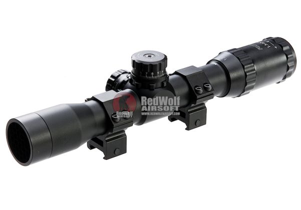 【超美品】RWA HAWKEYE RIFLE SCOPE 1.5-6×30 RWA Hawkeye Rifle Scope 1.5 - 6 x 30 | RedWolf