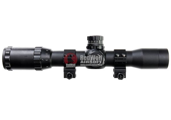 RWA Hawkeye Rifle Scope 1.5 - 6 x 30 | RedWolf