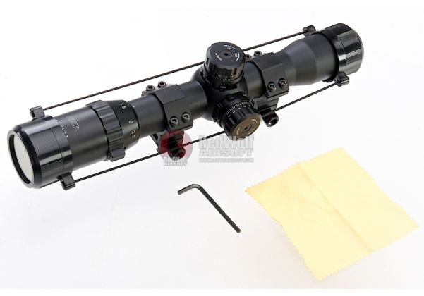 【超美品】RWA HAWKEYE RIFLE SCOPE 1.5-6×30 RWA Hawkeye Rifle Scope 1.5 - 6 x 30 | RedWolf