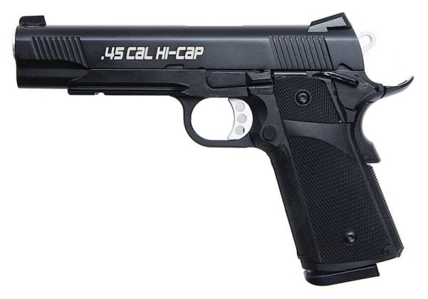 RWC KJ Works Hi Capa Green Gas Airsoft Pistol (KP-05) (Included