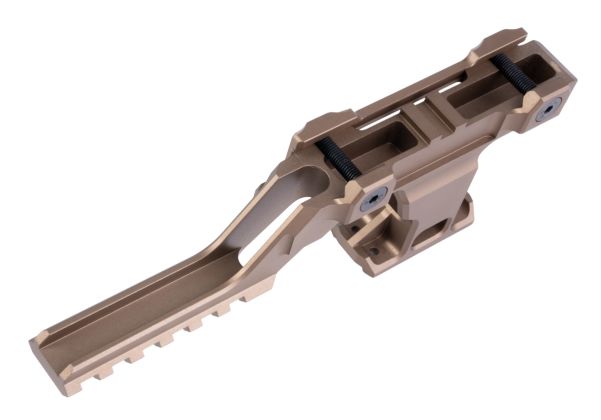 HOLY WARRIOR GBRS Hydra Style Two Way Dual Optic Mount - (FDE