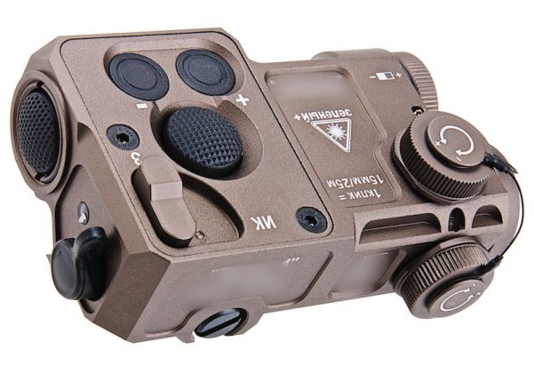 SOTAC Zenitco PERST-4 Green Laser with IR - DE | RedWolf