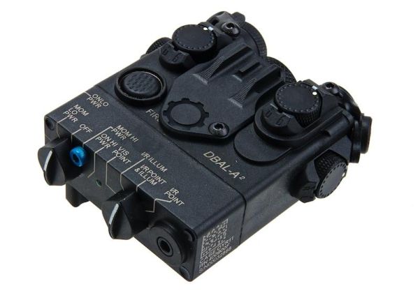 SOTAC DBAL-A2 Aiming Devices (Plastic, Green Laser) - BK | RedWolf