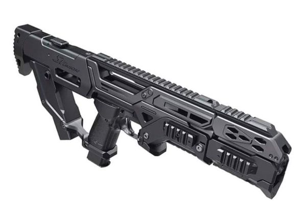 き*こ様 SRU Precision SR-PDW-93 M93R PDWキット SRU M93R PDW Kit for KWA M93R GBB / Tokyo Marui M93R AEP (Black