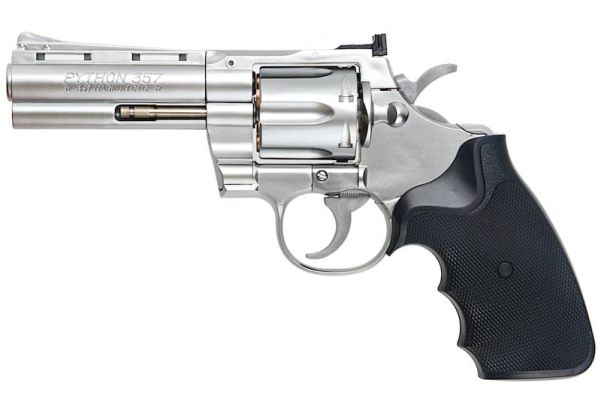 Tokyo Marui Python 357 Spring Revolver (4 inch) - Stainless Silver