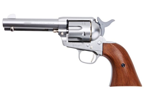 東京マルイsaa.45 civilian シルバー Tokyo Marui SAA.45 Civilian 4.75 inch Spring Revolver - Silver