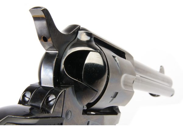 Tanaka Colt S.A.A.45 5.5 Inch Artillery 2nd Gen Steel Finish Gas