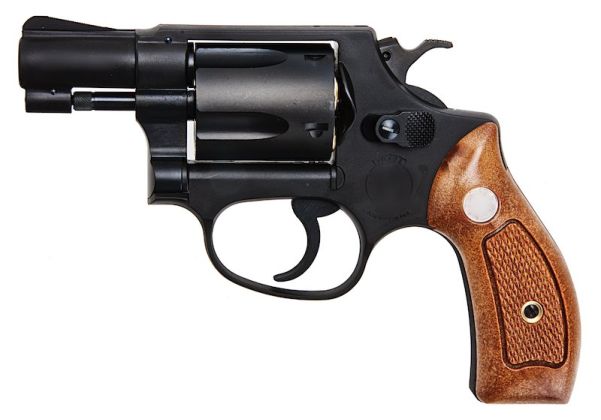タナカ　S&W M36　ガスガン Tanaka S&W M36 2 inch Heavyweight Gas Revolver | RedWolf