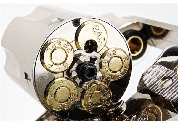 Tanaka S&W M36 2 inch Square Butt Travis Model Gas Revolver