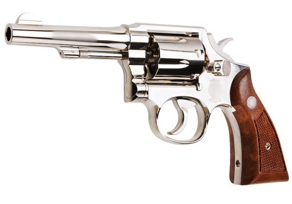 Tanaka S&W M10 Military & Police 4 inch Ver.3 Model Gun - Nickel