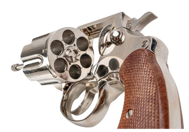 Tanaka Colt Detective Special 2inch 2nd Issue R-model Nickel Model