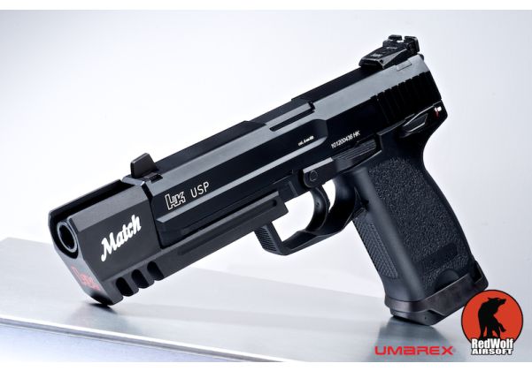 Umarex USP .45 Match Metal Slide Green Gas Airsoft Pistol (by KWA