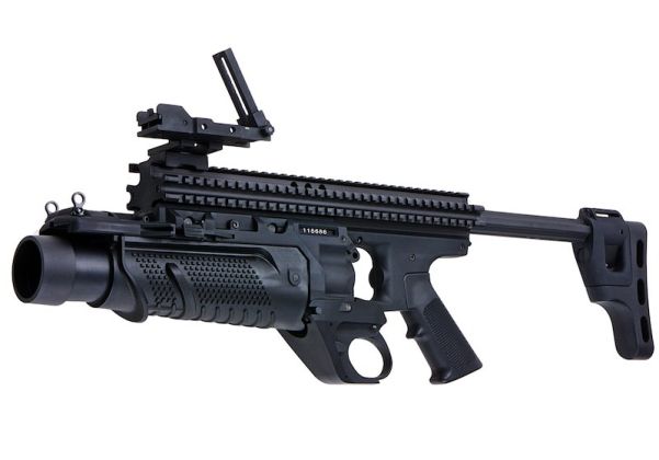 VFC MK13 MOD 0 Enhanced Grenade Launcher Module (Black, Deluxe